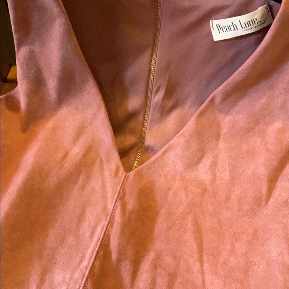 Suede Dress - Picture 4 of 4